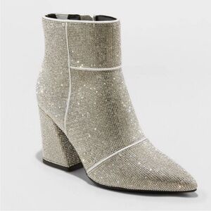 A New Day - Rhinestone Booties